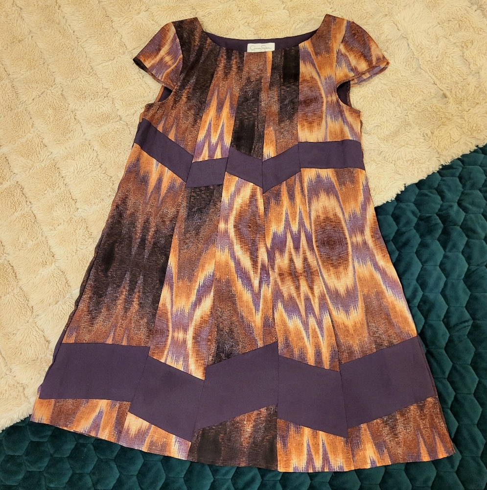 Jessica Simpson Geo Dress